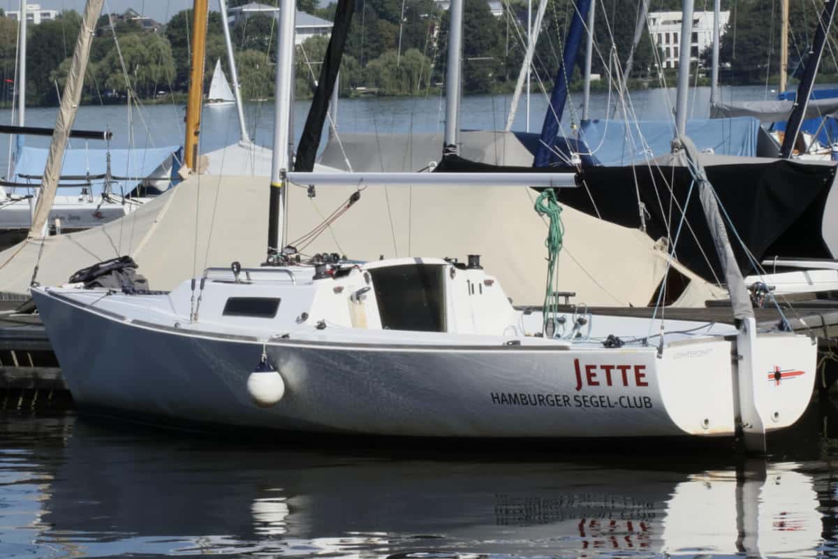 Boot Jette vom Hamburger Segel-Club