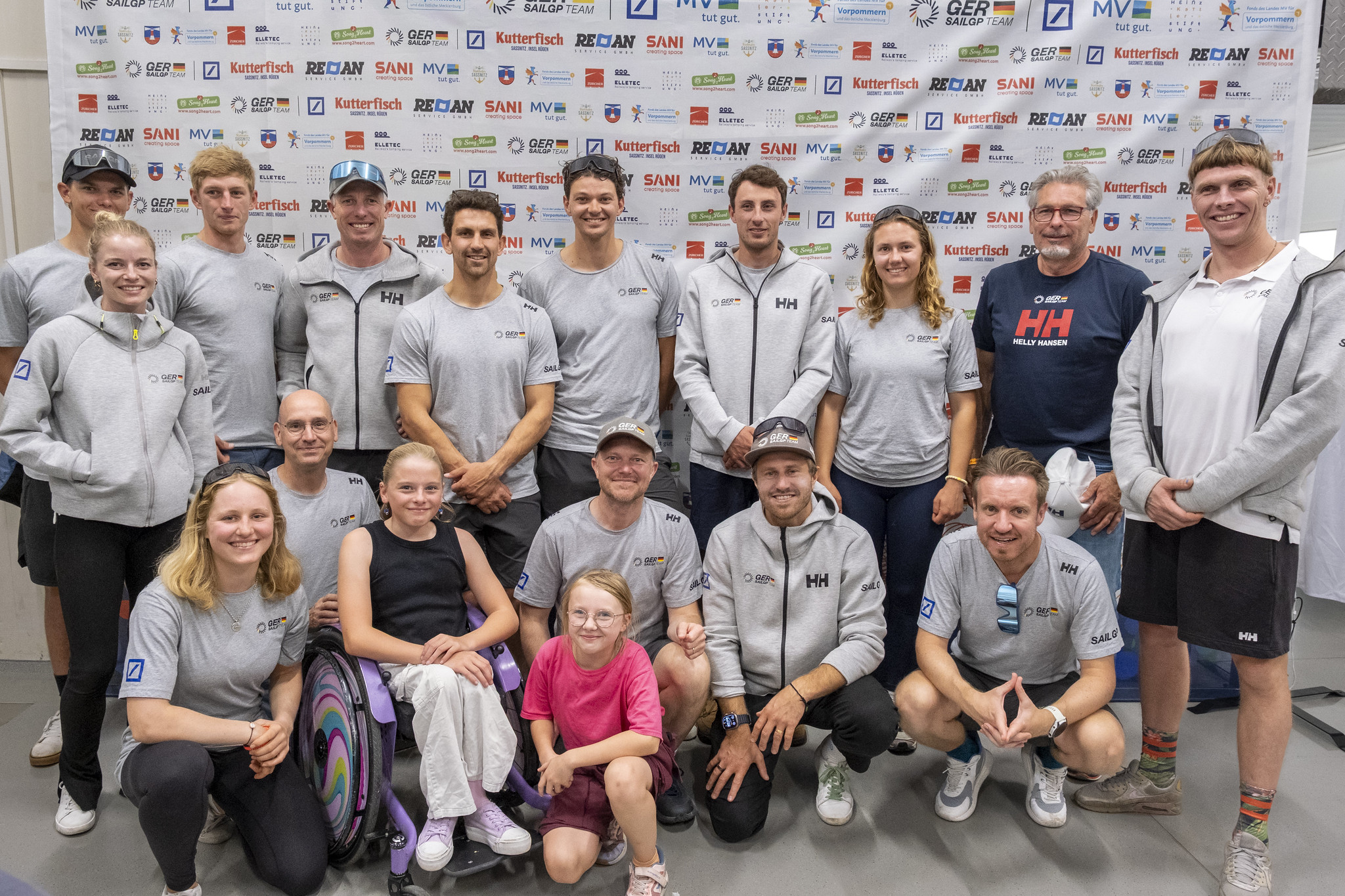 Bild SailGP Team Heinz Kettler Inclusive Youth Sailing Team